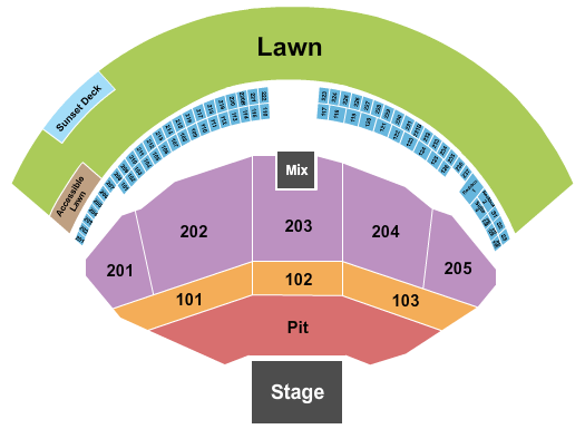 Gorge Amphitheatre Chris Stapleton Seating Chart